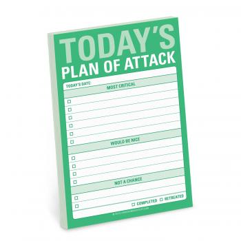 Today's Plan of Attack - Notepad