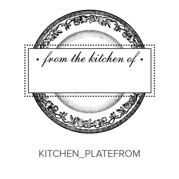 Kitchen_Plate From Stamp